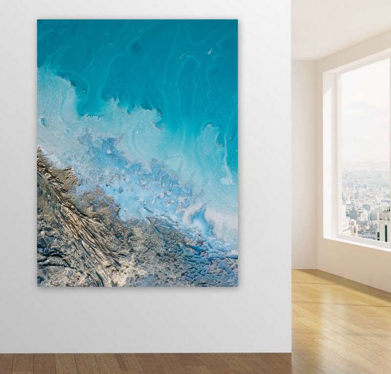 Ocean Calm by Petra Meikle de Vlas  - Photography poster