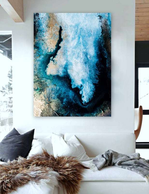 Through The Edge by Petra Meikle de Vlas  - Photography poster