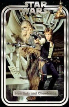 Star Wars - Han and Chewbacca Poster