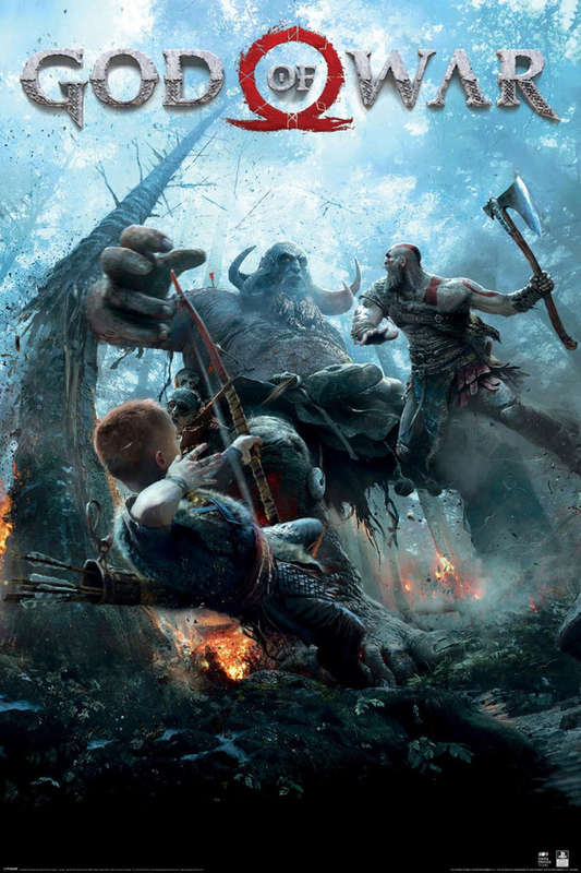 God of War Gaming Poster