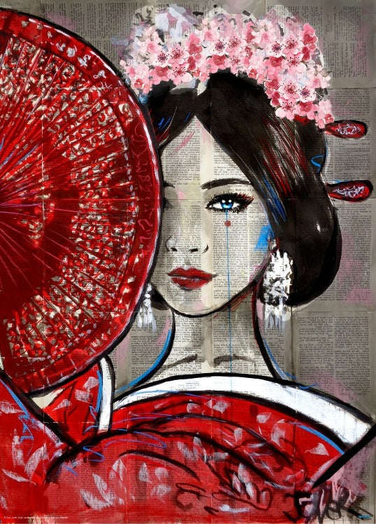 Loui Jover - Akai Art Print