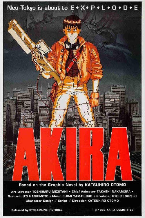 Akira - Anime Movie Poster