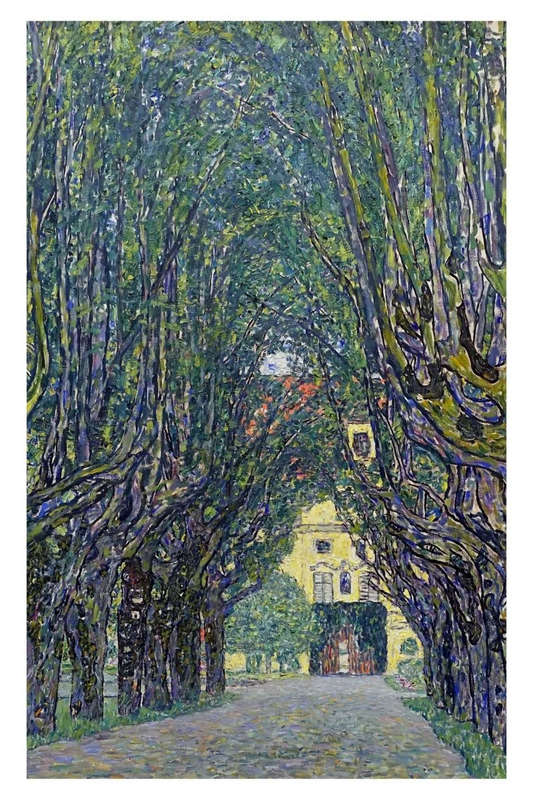 Allee at Schloss Kammer by Gustav Klimt - Art Poster