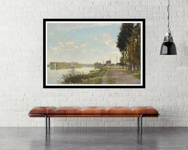 Argenteuil  by Claude Monet - Art Poster