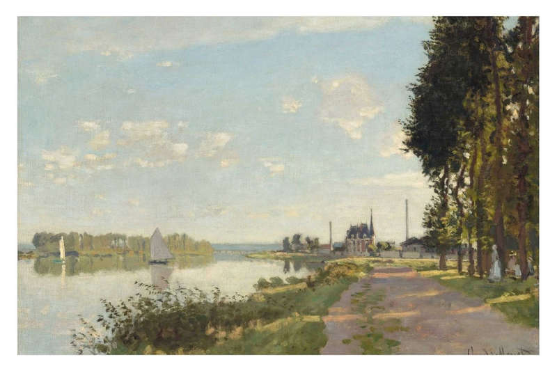 Argenteuil  by Claude Monet - Art Poster