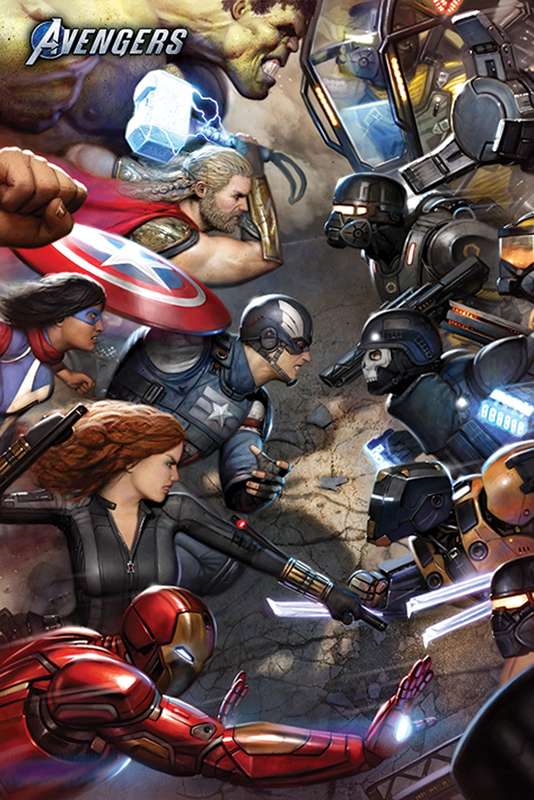 Avengers - Face Off Poster