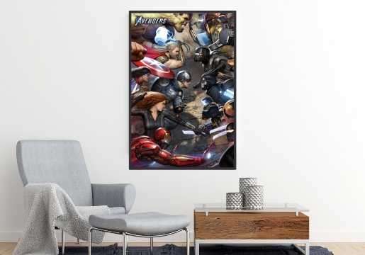 Avengers - Face Off Poster
