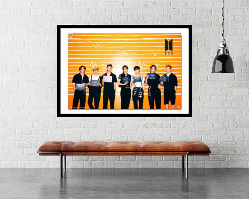 BTS K-Pop: Police Station Poster