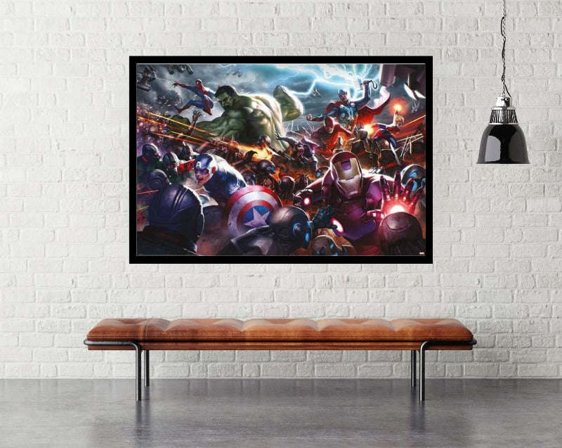 Marvel: Future Fight (Heroes Assault) Poster