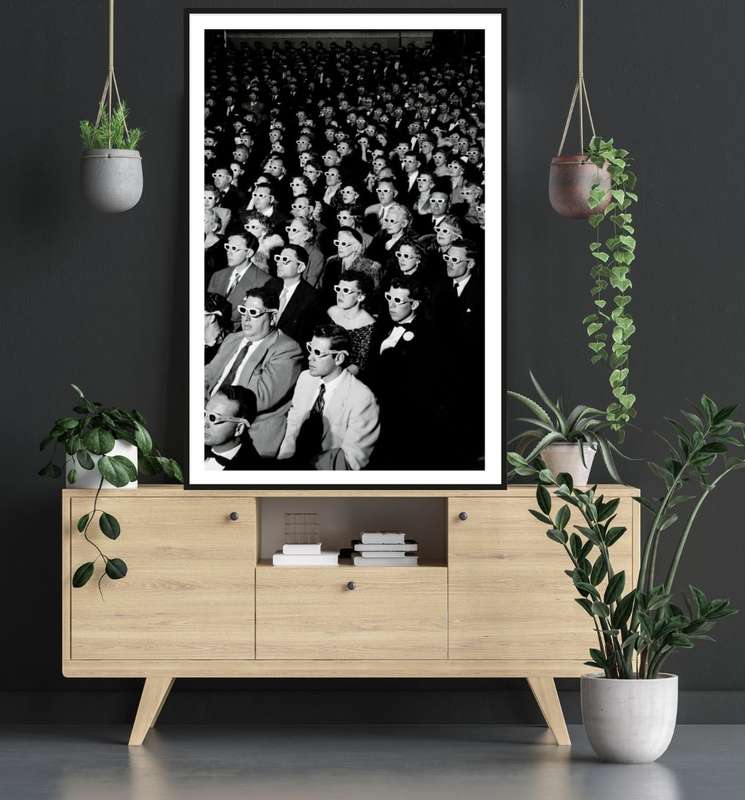B&W Vintage Cinema Poster