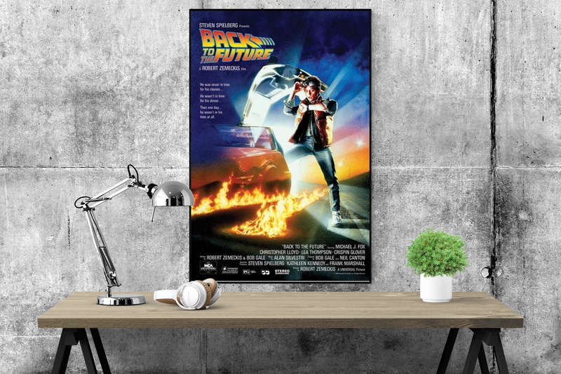 Back to the Future - with credits Poster