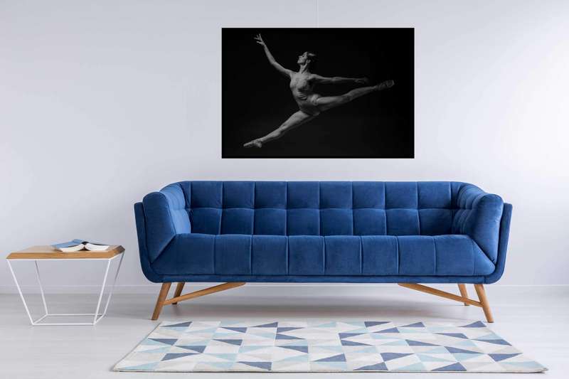 Ballerina Landscape Poster