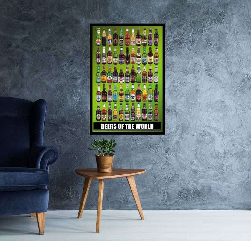 Beers of The World Poster