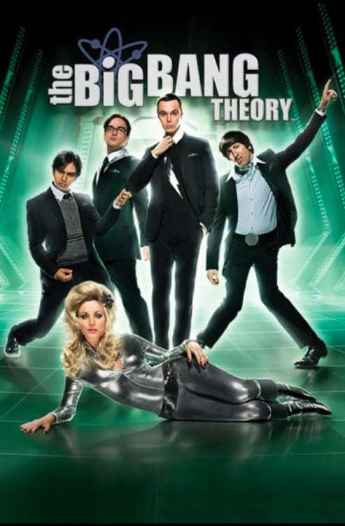 Big Bang Theory Barbarella Poster