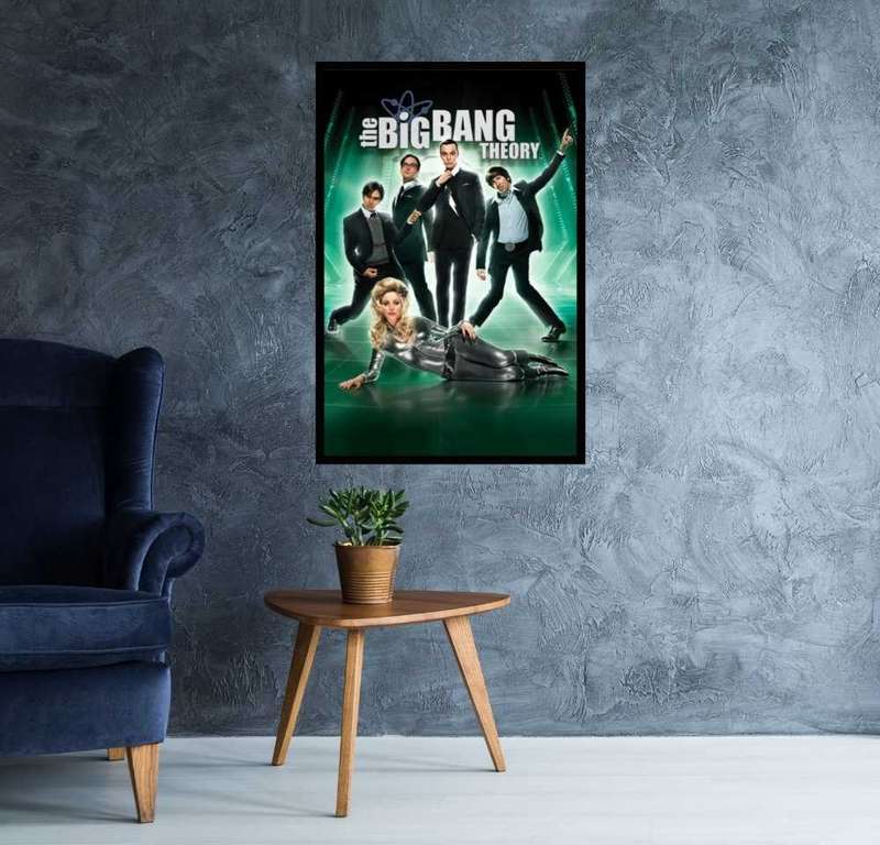 Big Bang Theory Barbarella Poster