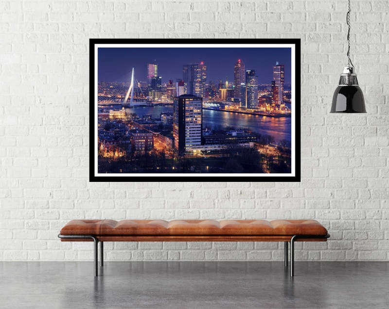 Big Rotterdam by Juan Pablo De - Location Photography Poster
