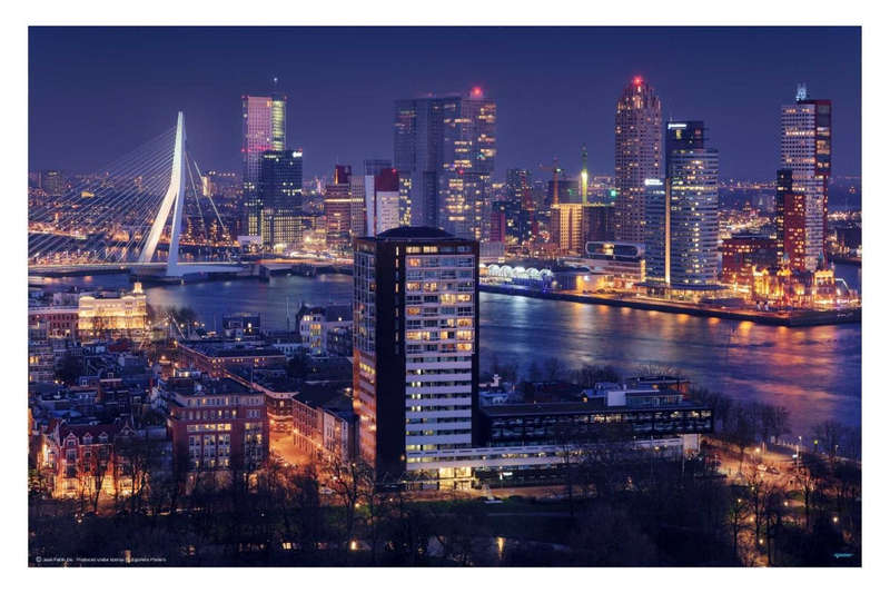 Big Rotterdam by Juan Pablo De - Location Photography Poster