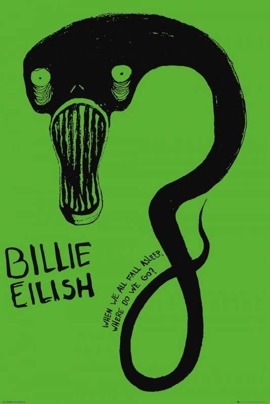 Billie Eilish - Ghoul Music Poster