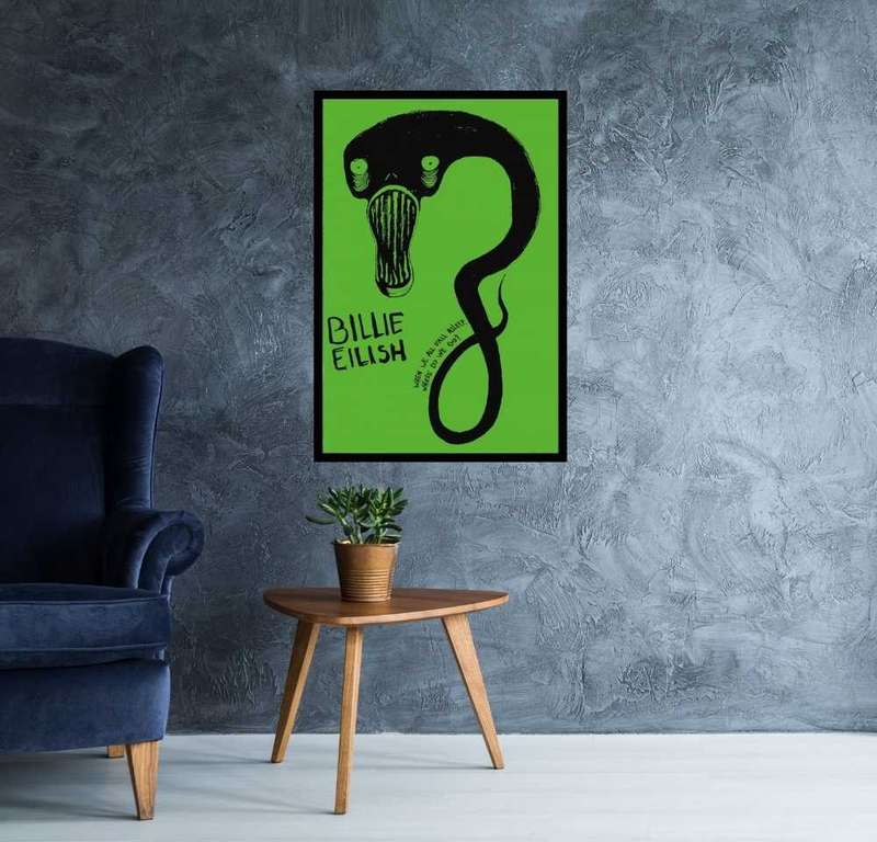 Billie Eilish - Ghoul Music Poster