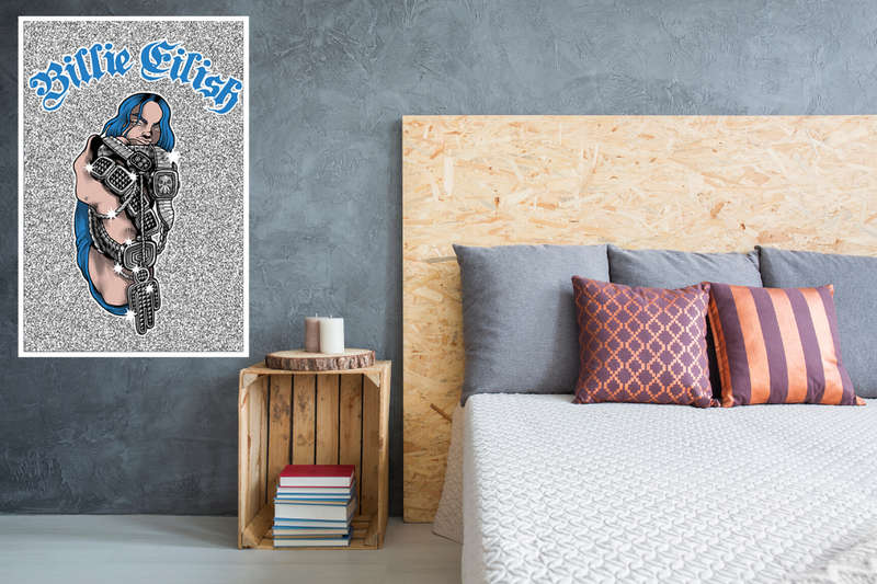 Billie Eilish - Bling Poster