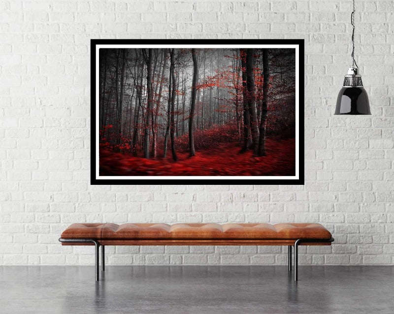 Bloody river by Samantha Krivec - Landscape Photography Poster