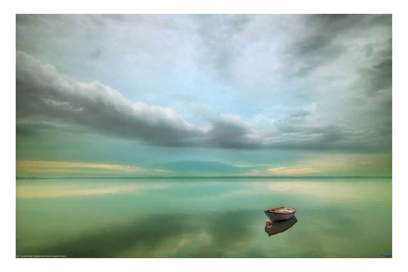 Boat ... by Krzysztof Browko - landscape Poster