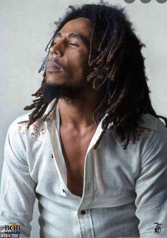 Bob Marley - 75th Anniversary Redemption Song Music Poster