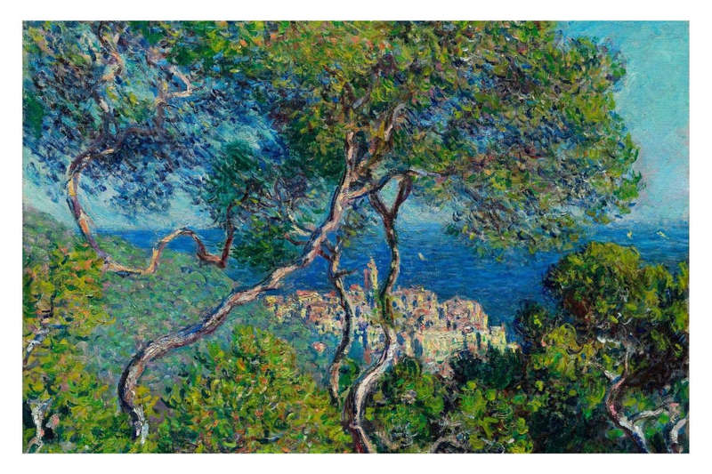 Bordighera (1884) by Claude Monet - Art Poster