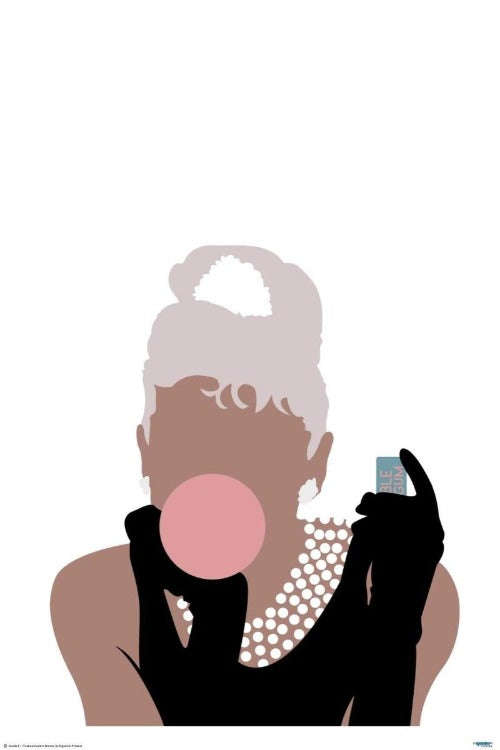 Bubblegum Girl - Art Poster