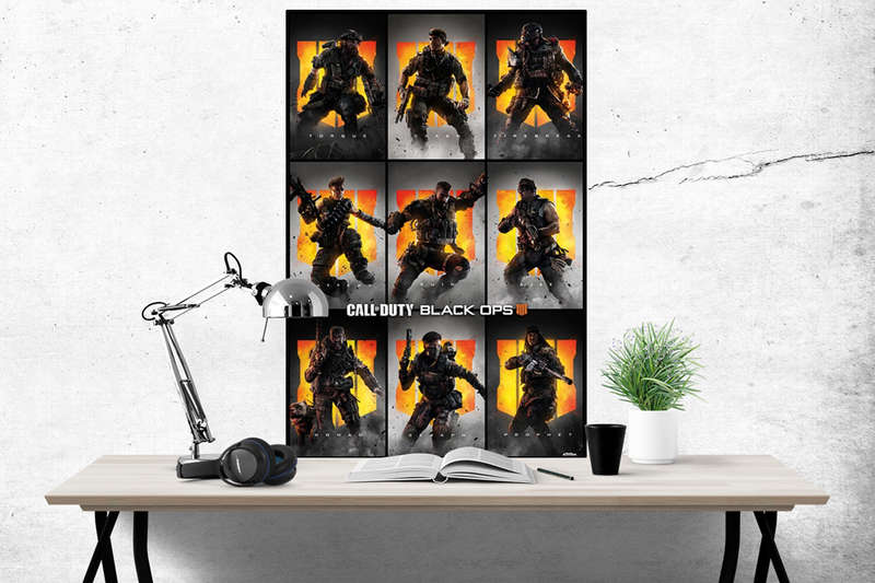 Call of Duty - Black Ops Characters Poster