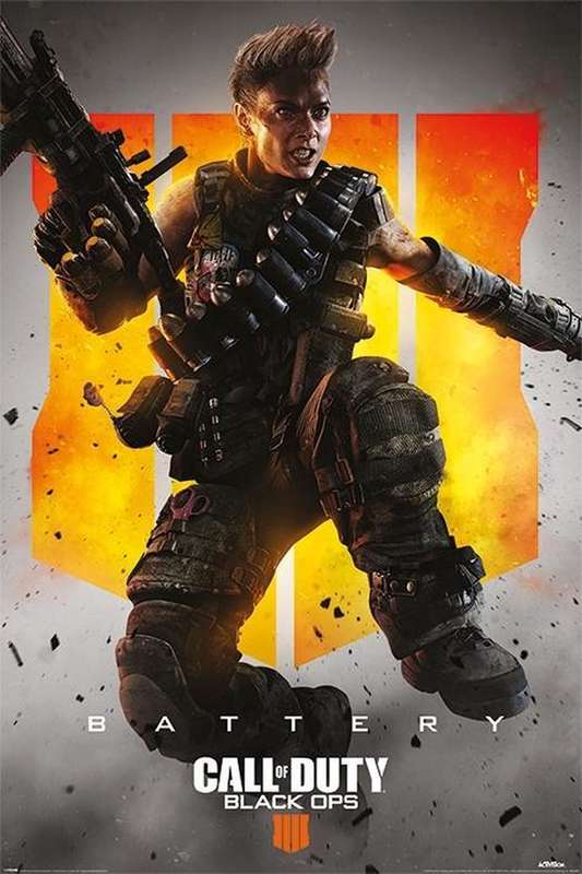 Call of Duty - Black Ops 4 Battery Poster