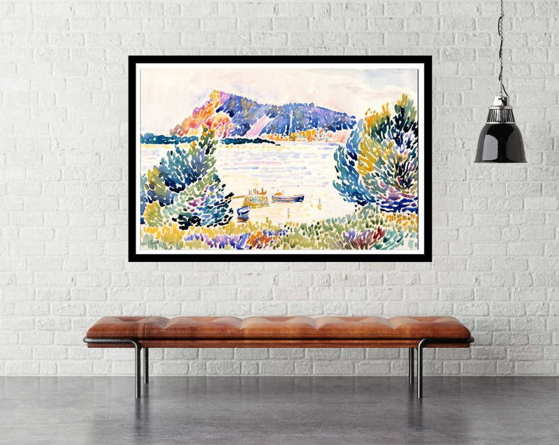 Cap Nègre by Henri Edmond Cross- Art Poster