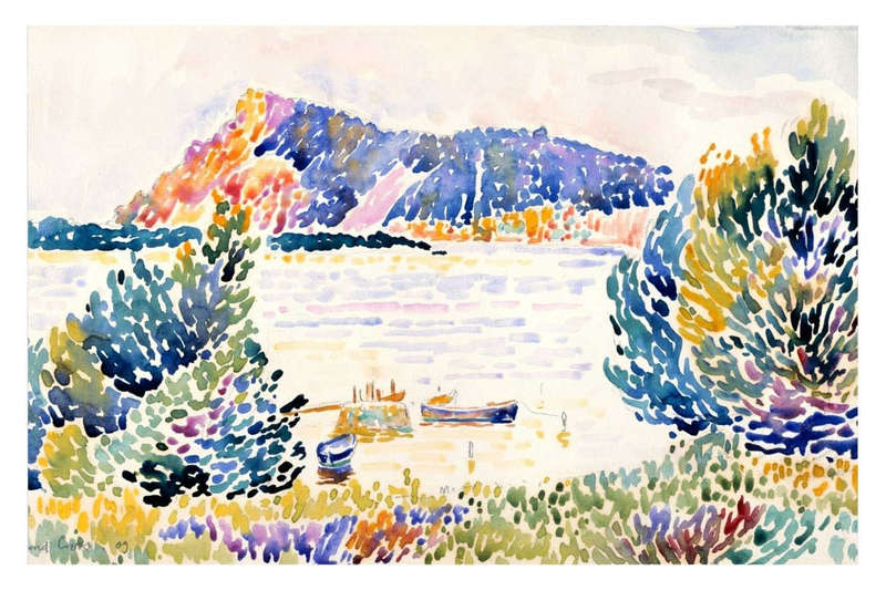 Cap Nègre by Henri Edmond Cross- Art Poster