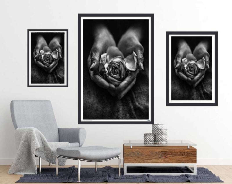 Caring Hands by nima.zadshir - Photography Poster