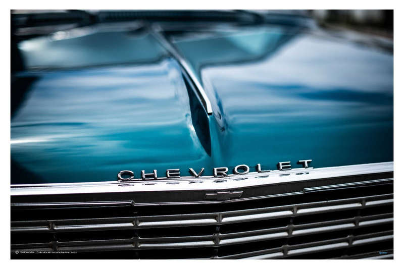 Chevy by Tim Mossholder  - Classic car Photography poster