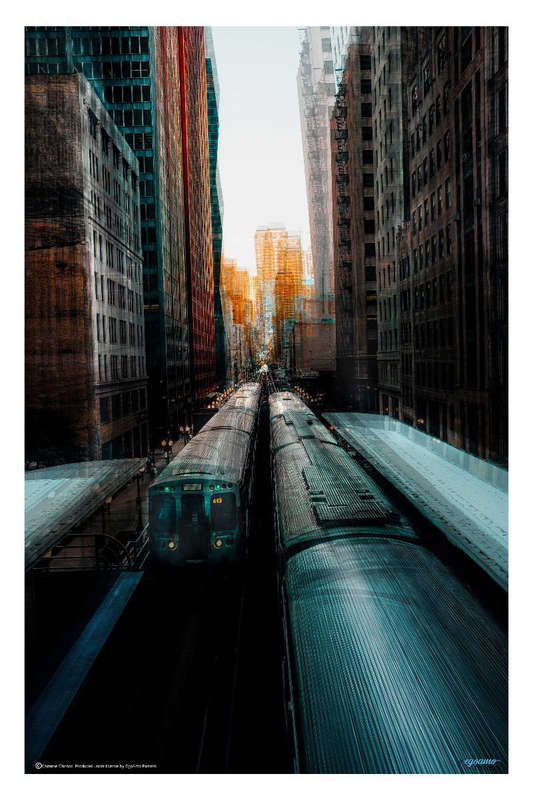 Chicago's Station by Carmine Chiraco - Travel Photography poster