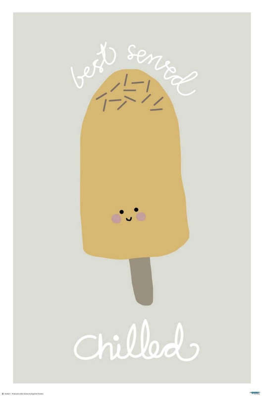Chilled Ice Cream - Art Poster