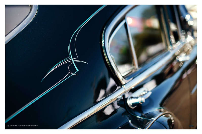 Classic Car Detail by Tim Mossholder  - Classic car Photography poster