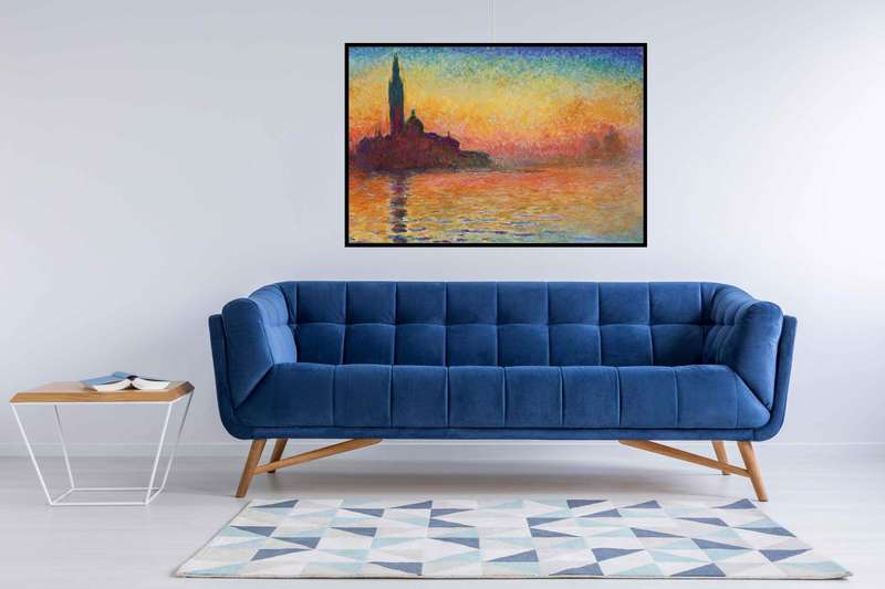 Claude Monet - San Giorgio Maggiore at Dusk Poster
