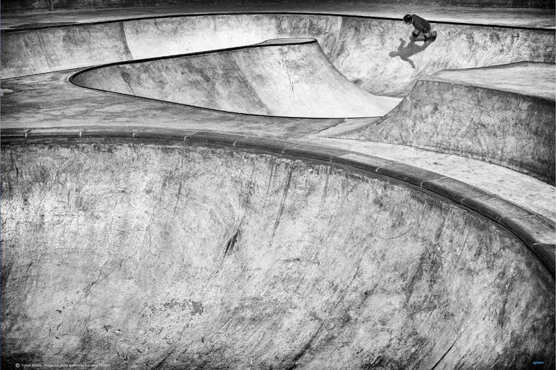 Concrete Slider by Tomer Eliashi - Sport Poster