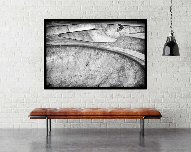 Concrete Slider by Tomer Eliashi - Sport Poster