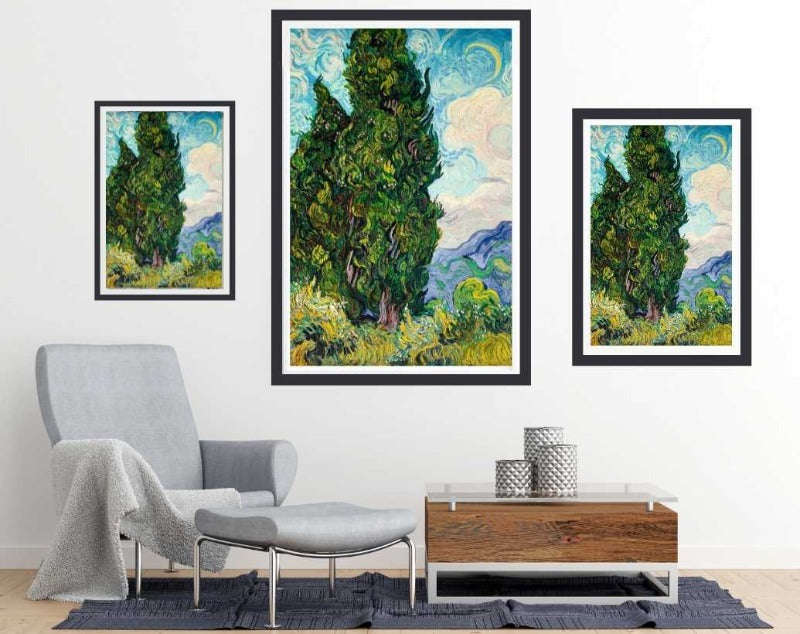 Cypress by Vincent van Gogh - Art Poster