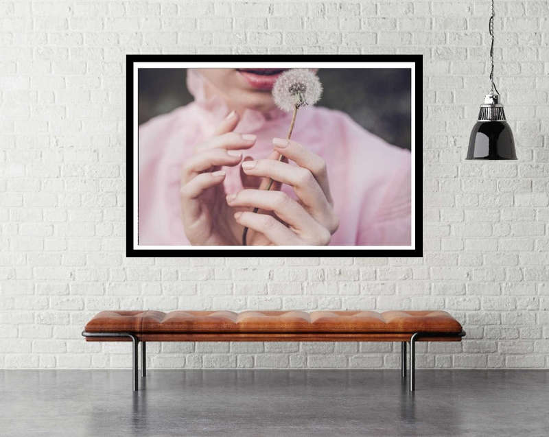 Dandelion by Dorota Goercka - Portrait Photography poster