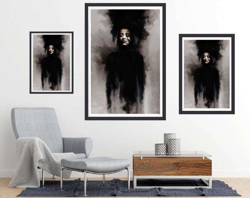 Dark Lady by Marina Yushina  - Art / illustration Poster