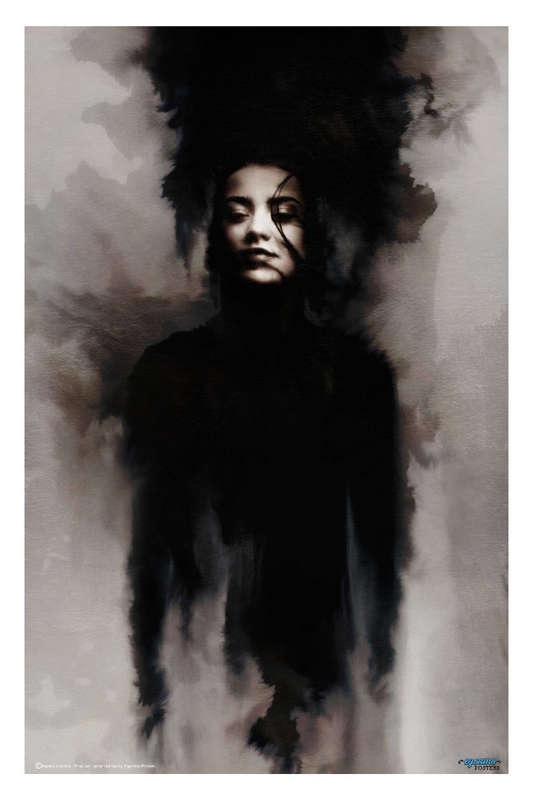 Dark Lady by Marina Yushina  - Art / illustration Poster