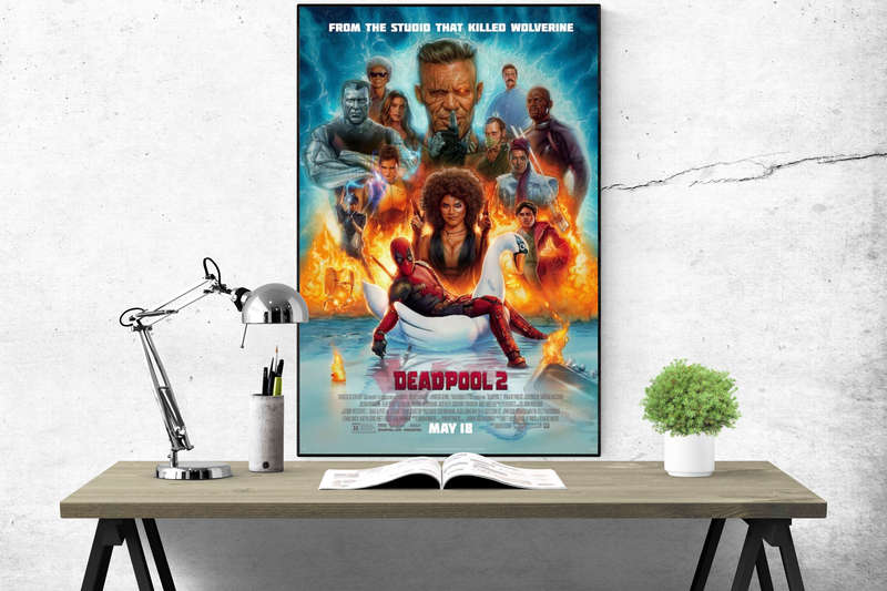Deadpool 2 - Official Movie Poster