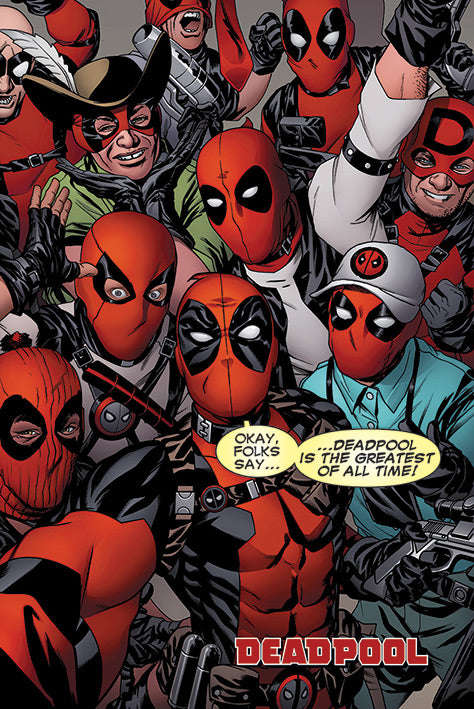 Deadpool Selfies - Poster