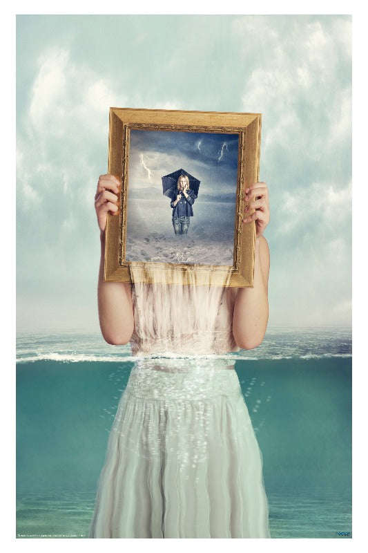 Deeper by Baden Bowen - Surrealism Art Poster