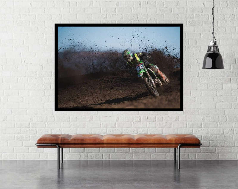 Dirt by Takumiikeda - MotoX Poster