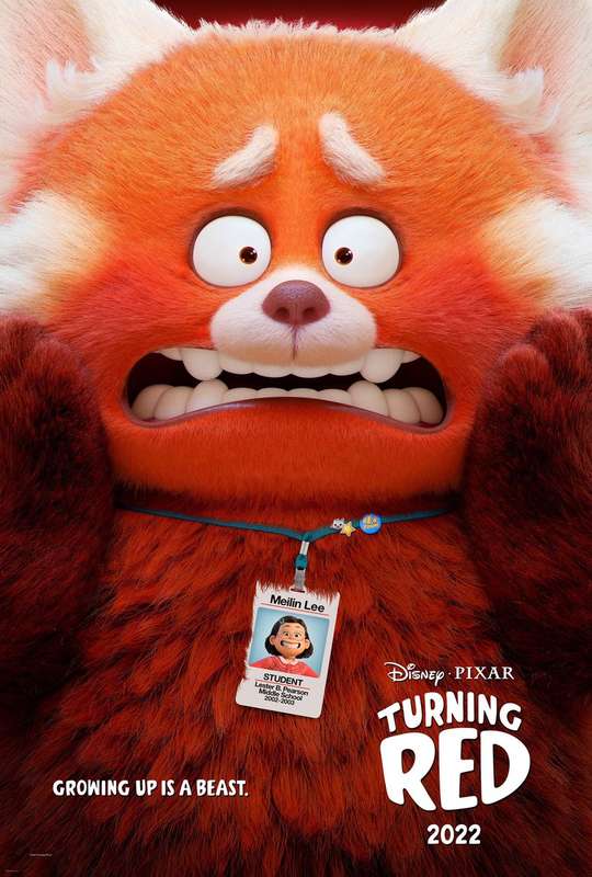 Disney: Turning Red Movie Poster